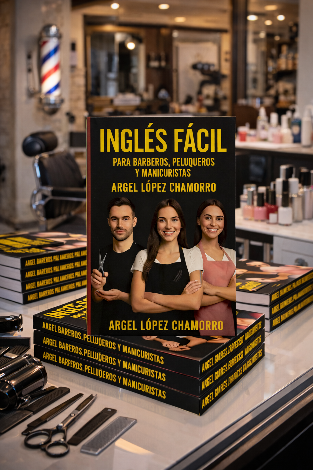 Ingles Facil para Barberos Peluqueros y Manicuristas