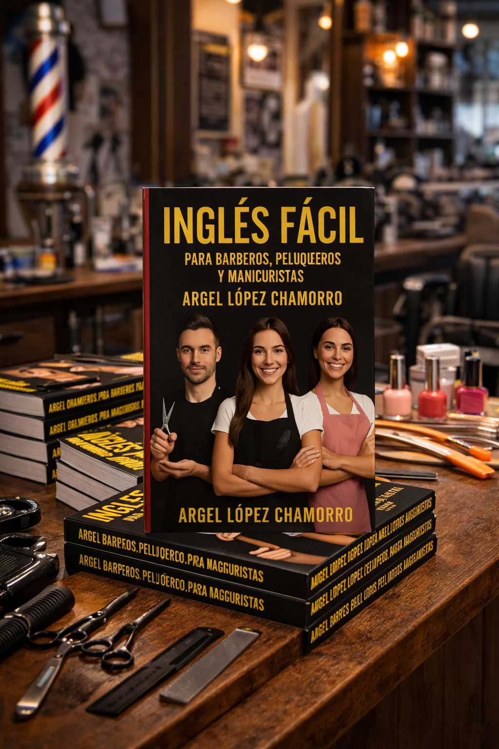 Ingles Facil para Barberos Peluqueros y Manicuristas